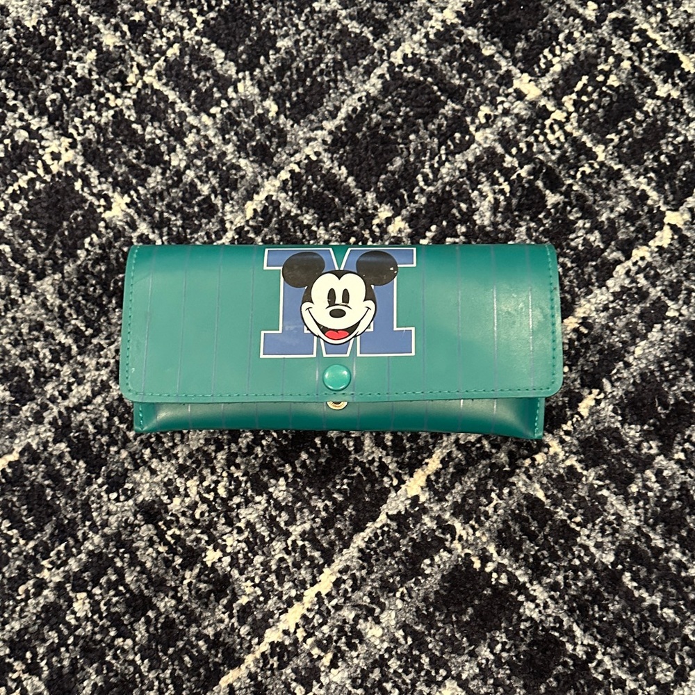 Mickey Mouse Kids' Teal Glasses Case